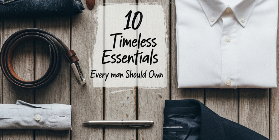 10 Timeless Essentials Every Man Should Own — MarkoPasha